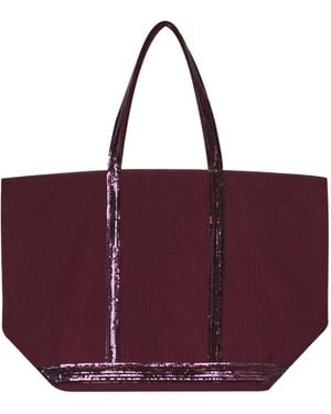 Vanessa Bruno Logo Tote Bag - Purple