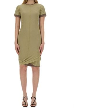 Sportmax Seam Paneled Dress - Green