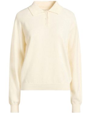 Maison Margiela Light Wool Knit Sweater - White