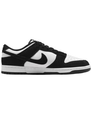 Nike Dunk Low Round Toe Trainers - Black