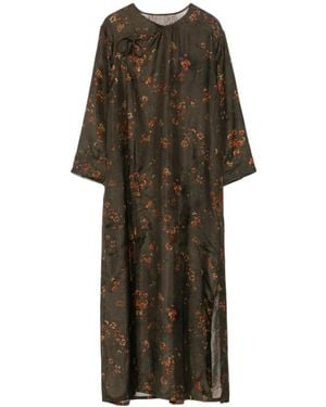 Uma Wang Round Neck Dress - Green