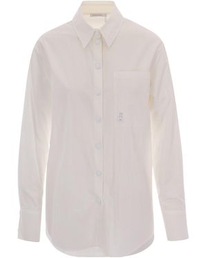 Patrizia Pepe Long Sleeve Shirt - White