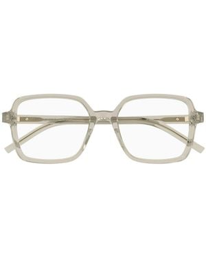Saint Laurent Full-Frame Non-Prescription Glasses - White
