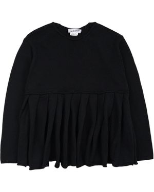 Comme des Garçons Crew Neck Jumper - Black