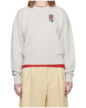 KENZO Long-Sleeved Sweatshirt - White
