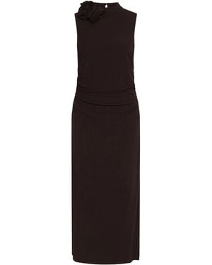Marella Sleeveless Jersey Dress - Black