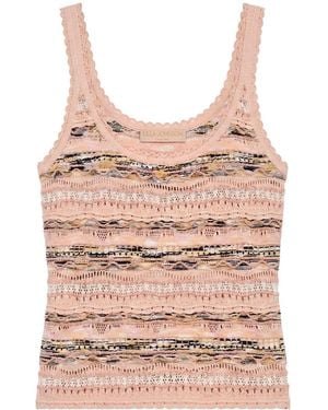 Ulla Johnson Clotilde Tank Top - Pink