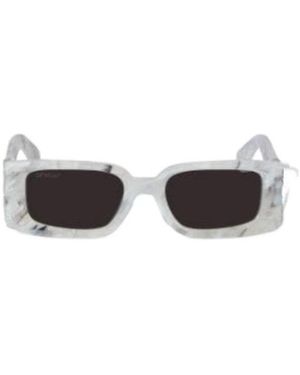 Off-White c/o Virgil Abloh Rectangle Frame Sunglasses - White