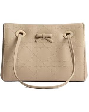 Dior Small Promenade Shopping Bag - Natural