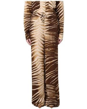 Just Cavalli Printed Trousers - Multicolour