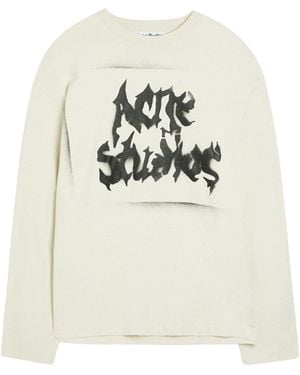 Acne Studios Simple And Loose T-Shirt - White
