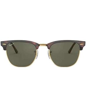 Ray-Ban Clubmaster Square Frame Sunglasses - Green