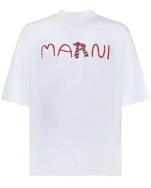 Marni Crew-Neck T-Shirt - White