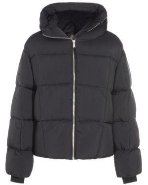 Thom Krom Hooded Cotton Jacket - Black