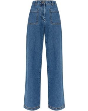 Etro Belt Loop Jeans - Blue