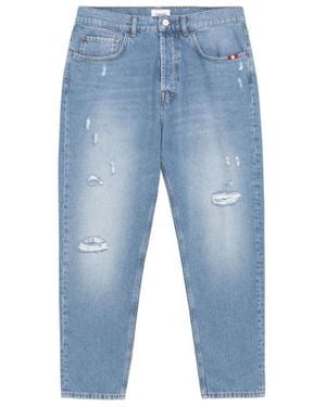 AMISH Damaged Jeans - Blue