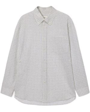 DUNST Long-Sleeved Shirt - Gray