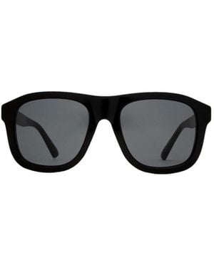 Gucci Thick-Rimmed Square Sunglasses - Black