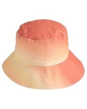 Isabel Marant Denim Tie Dye Bucket Hat - Pink