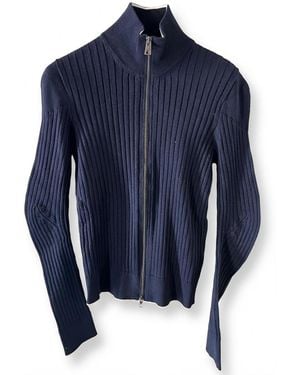 Bottega Veneta Zipper Casual Jacket - Blue