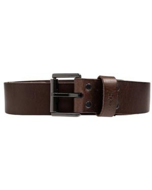 AllSaints Logo Belt - White