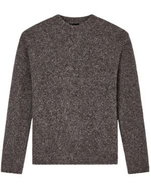 Emporio Armani Crewneck Long-Sleeved Jumper - Grey
