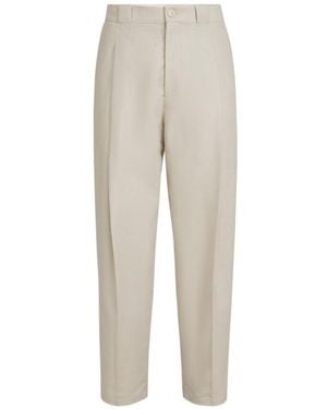 Brunello Cucinelli Pleat Trousers - Grey