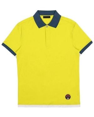 Prada Logo Polo Shirt - Yellow