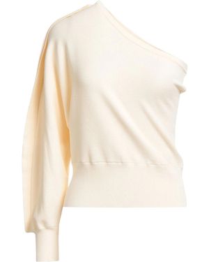 Max Mara Monochromatic Knitting Top - White