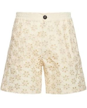 Egonlab Stretch Cotton Shorts - Natural