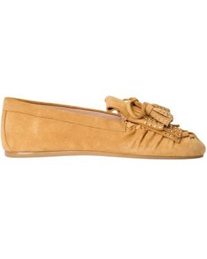 Stuart Weitzman Barry Moccasin - Brown