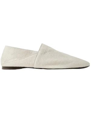 TOVE Pascale Loafers - White