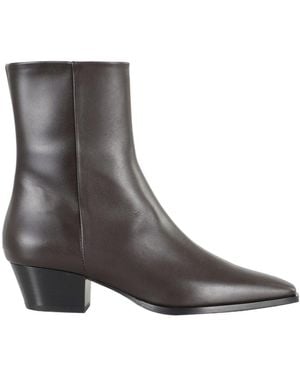 Aeyde Chunky-Heeled Ankle Boots - Gray