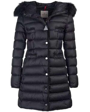 Moncler Hirmafur Long Padded Coat - Blue