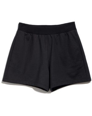 Gucci Cotton Silk Jersey Shorts With Embroidery - Black