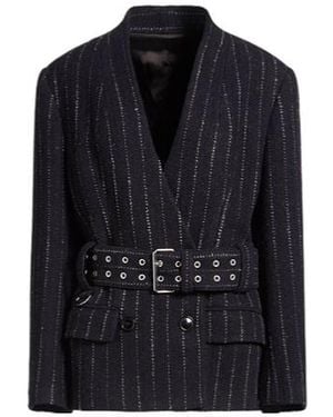 Isabel Marant Striped Coat - Blue