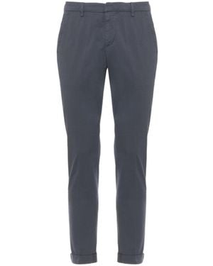 Dondup Slim Chino Pants - Blue