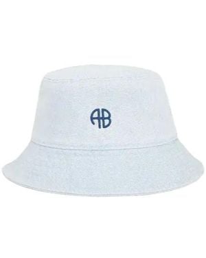 Anine Bing Nicks Bucket Hat - White