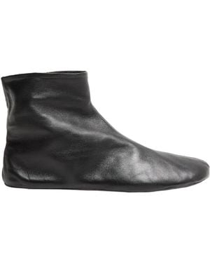 The Row Stella Ankle Boots - Black