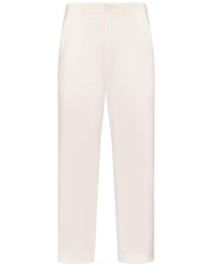 Dior Cd Heart Embroidered Pants - White