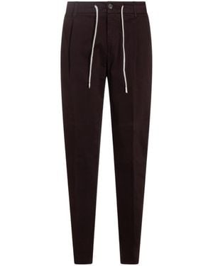 Eleventy Drawstring Tapered Trousers - Multicolour