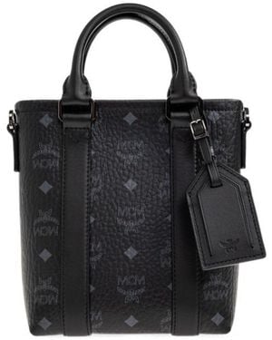 MCM Zippered Handbag - Black