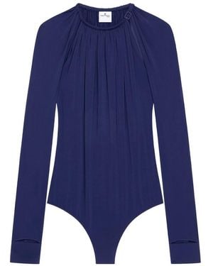 Courreges Buckle-Detail Body - Blue
