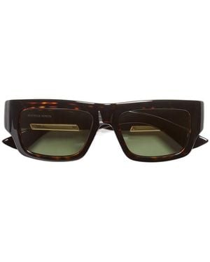 Bottega Veneta Eyewear Dash Squared Sunglasses - Black
