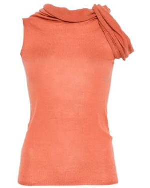 Rick Owens Twist Top - Orange