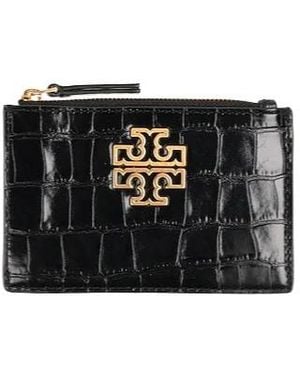 Tory Burch Leather Material Wallet - Black