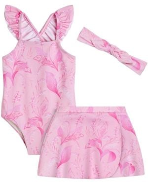 Dior My First Swimsuit Set - Pink