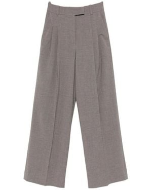 By Malene Birger Cymbaria High-Waist Trousers - Grey