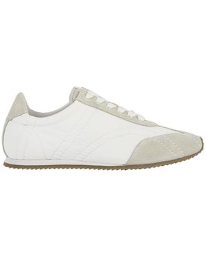 TOTEME Totême Low-Top Lace-Up Sneakers - White