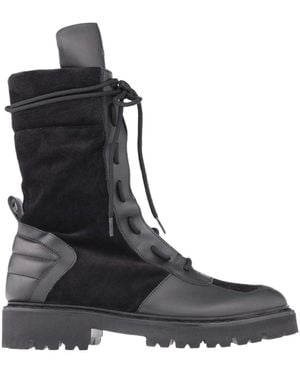 Bally Lacing Short Boots - Black